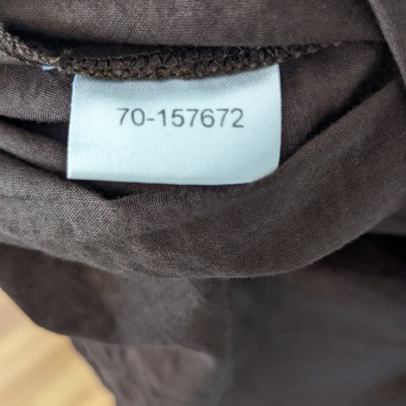 LOFT Vintage Brown Sundress - Size 8P - Picture 4 of 4